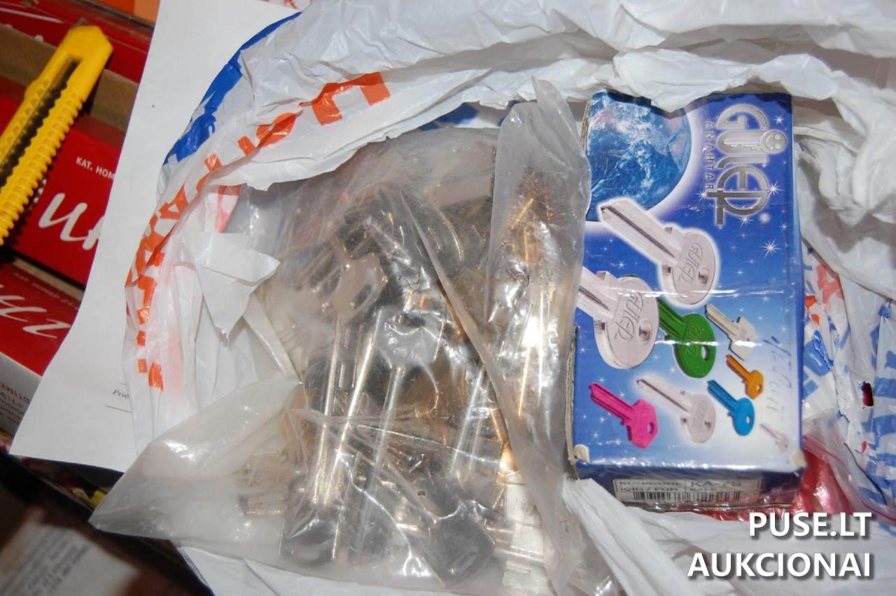 29,46 kg durų raktų ruošinių ir spynelių Kitas turtas 2