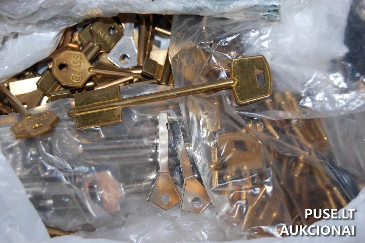29,46 kg durų raktų ruošinių ir spynelių Kitas turtas 6
