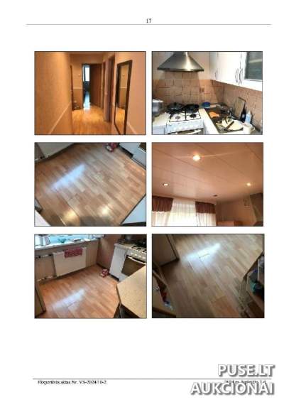 3/16 dalis buto Genių g. 9 Vilniuje, areštuotas ir parduodamas nuo 10020 EUR