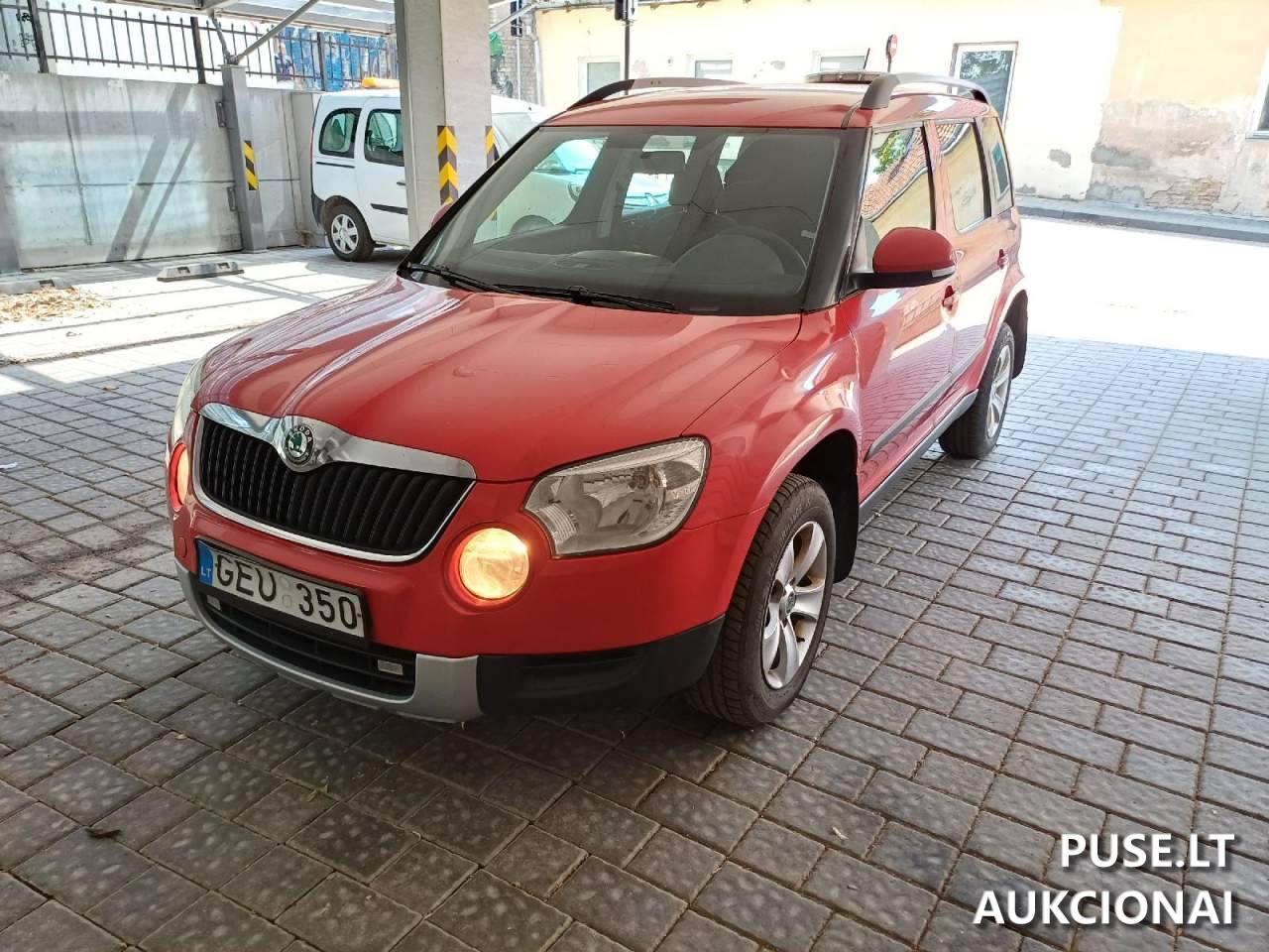 Škoda Yeti Lengvasis automobilis 2