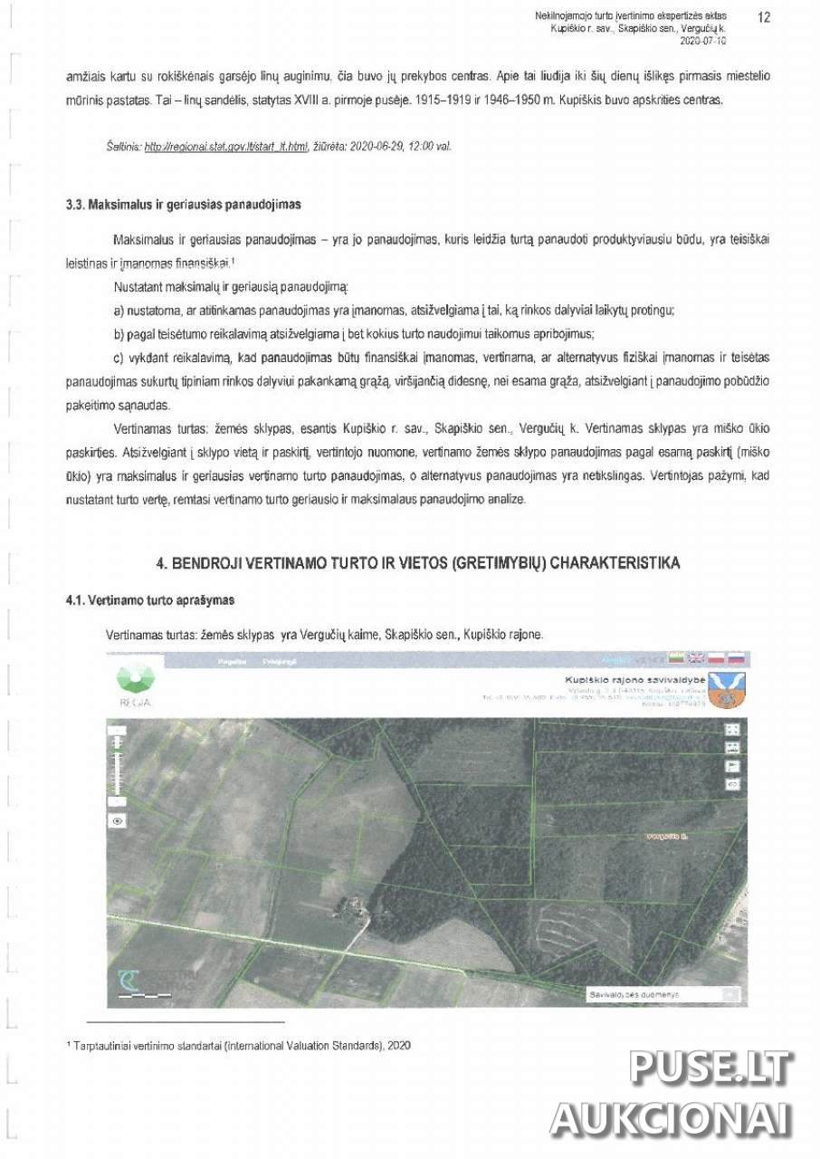 Žemės sklypas Sklypai Kupiškis District Municipality, Lithuania 2