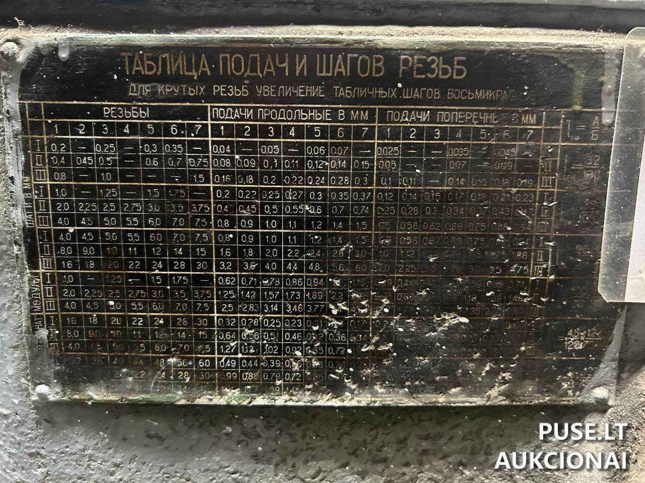 Metalo tekinimo staklės Mašinos ir įrengimai 5