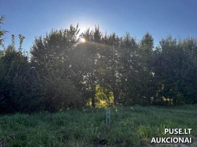 Valstybinis žemės sklypas Šiauliuose, Žiemgalių g. 203, pradinė kaina 8783 EUR