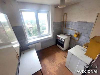 Parduodamas 59 kv.m butas Akmenėje, Stadiono g. 18, pradinė kaina 11745 EUR