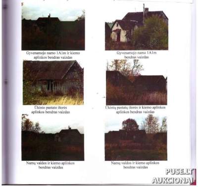 Gyvenamasis namas Lazdijų rajone, Kelmaičių kaime, pradinė kaina 4200 EUR