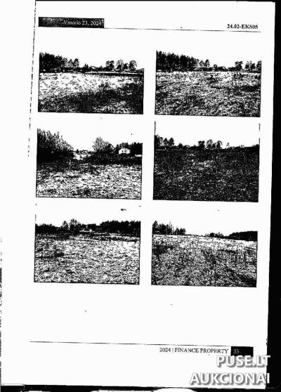 Žemės sklypo dalis Trakų rajone, Rūdiškių seniūnijoje, Ulkiškių g. 23, pradinė kaina 7200 EUR