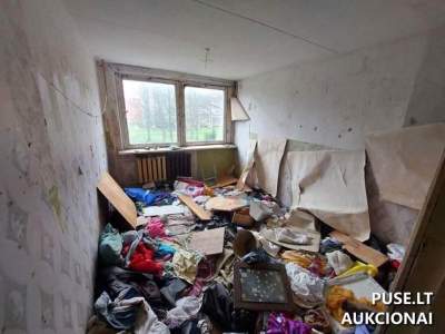 1/2 dalis buto Kupiškio rajone, Noriūnų kaime, Sodų g. 4A už 48 EUR pradinę kainą