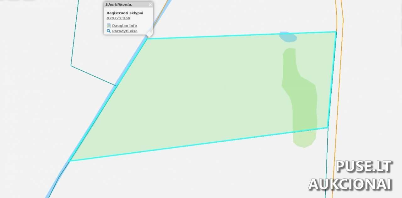 Žemės sklypas Sklypai Šakiai, 75449 Šilalės r. sav., Lithuania 2