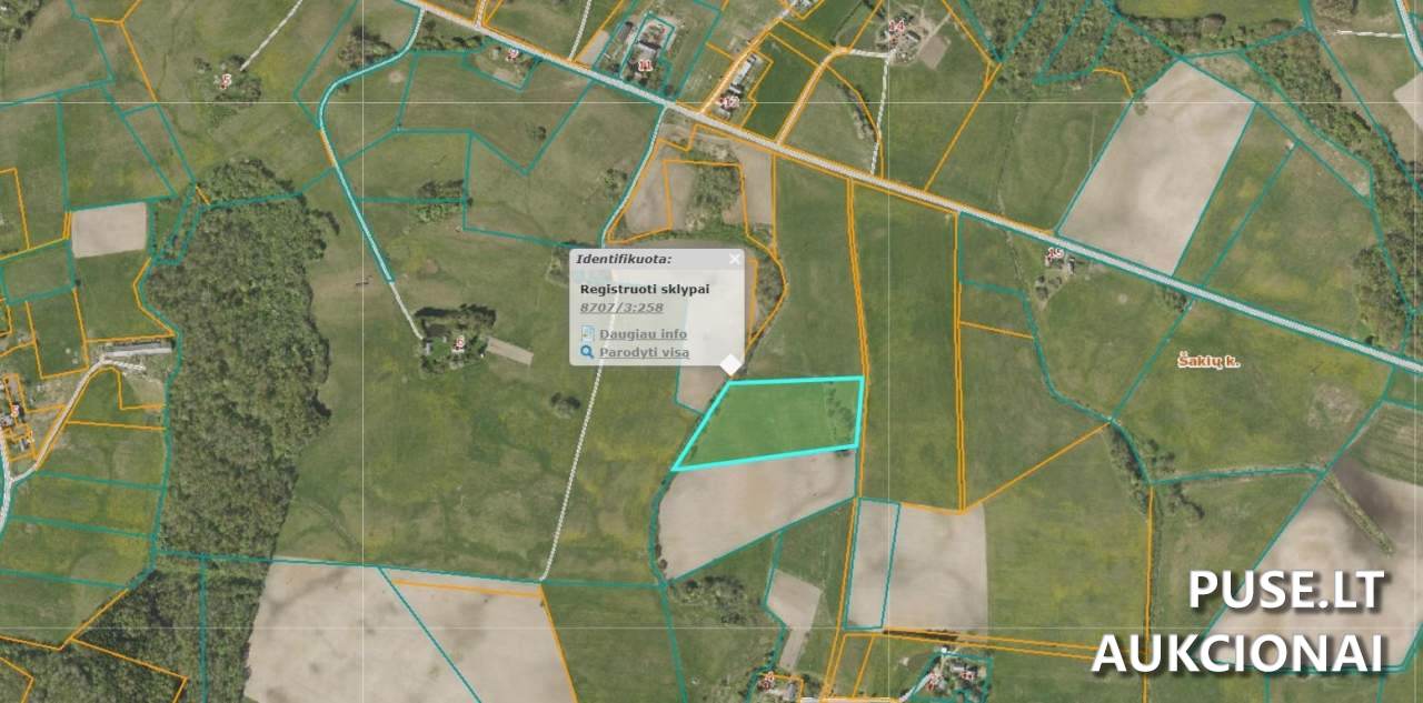 Žemės sklypas Sklypai Šakiai, 75449 Šilalės r. sav., Lithuania 4