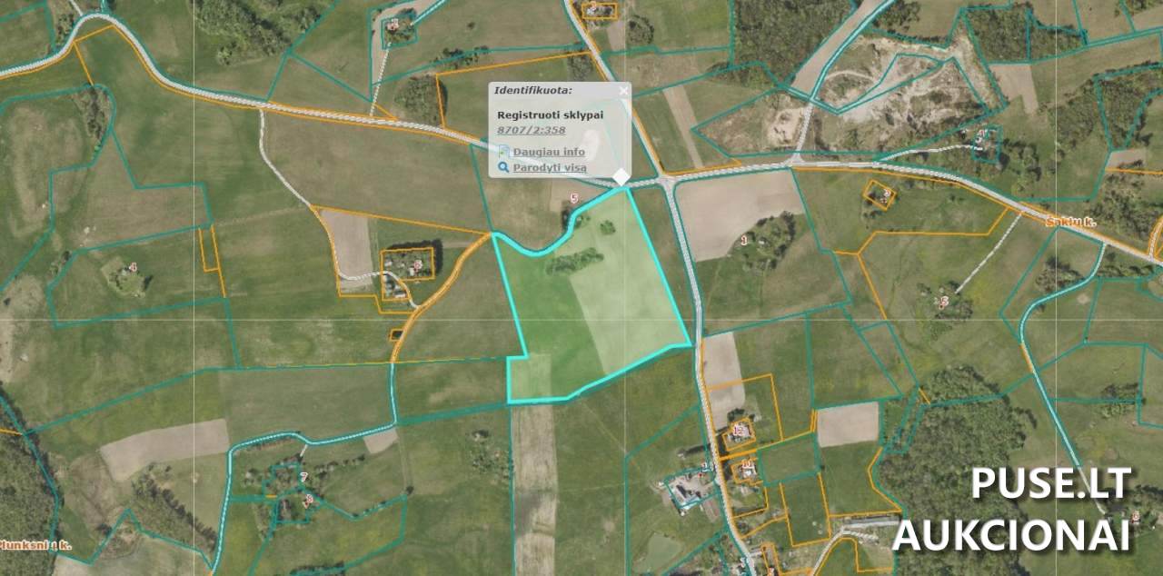 Žemės sklypas Sklypai Šilalė District Municipality, Lithuania 3