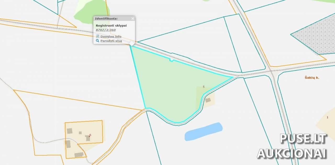 Žemės sklypas Sklypai Šilalė District Municipality, Lithuania 2