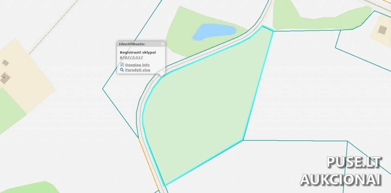 Žemės sklypas Sklypai Šakiai, 75449 Šilalės r. sav., Lithuania 2