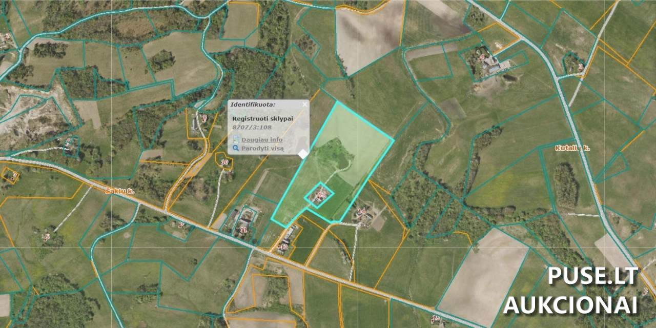 Žemės sklypas Sklypai Šakiai, 75449 Šilalės r. sav., Lithuania 4