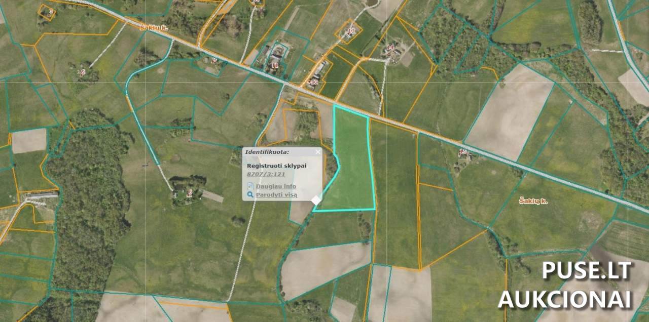 Žemės sklypas Sklypai Šakiai, 75449 Šilalės r. sav., Lithuania 4