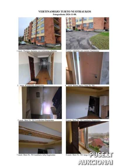 Dviaukštis sujungtas butas Panevėžyje, Algirdo g. 92, pradinė kaina 17940 EUR