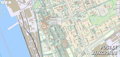 Parduodamas 2 kambarių butas 51.80 kv.m Klaipėdoje, Birutės g. 15, pradinė kaina 18586 EUR