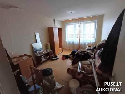 Parduodamas 64 kv.m. 1/1 dalies butas Naujojoje Akmenėje Ramučių g. su 9400 EUR pradine kaina