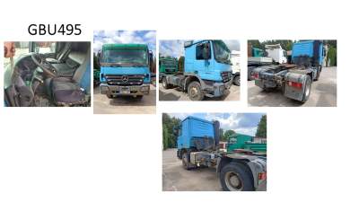 Traktorius-savivartis MERCEDES BENZ ACTROS 2041 AS už 1030 EUR, Paskelbtas aukcionas