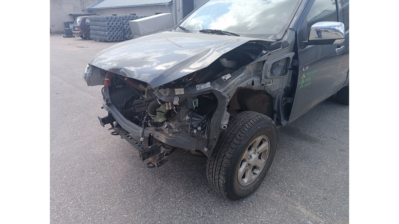 Lengvasis automobilis ISUZU	D-MAX Inv. nr. 12300000021 Traktoriai, savaeigės mašinos, priekabos, puspriekabės 4
