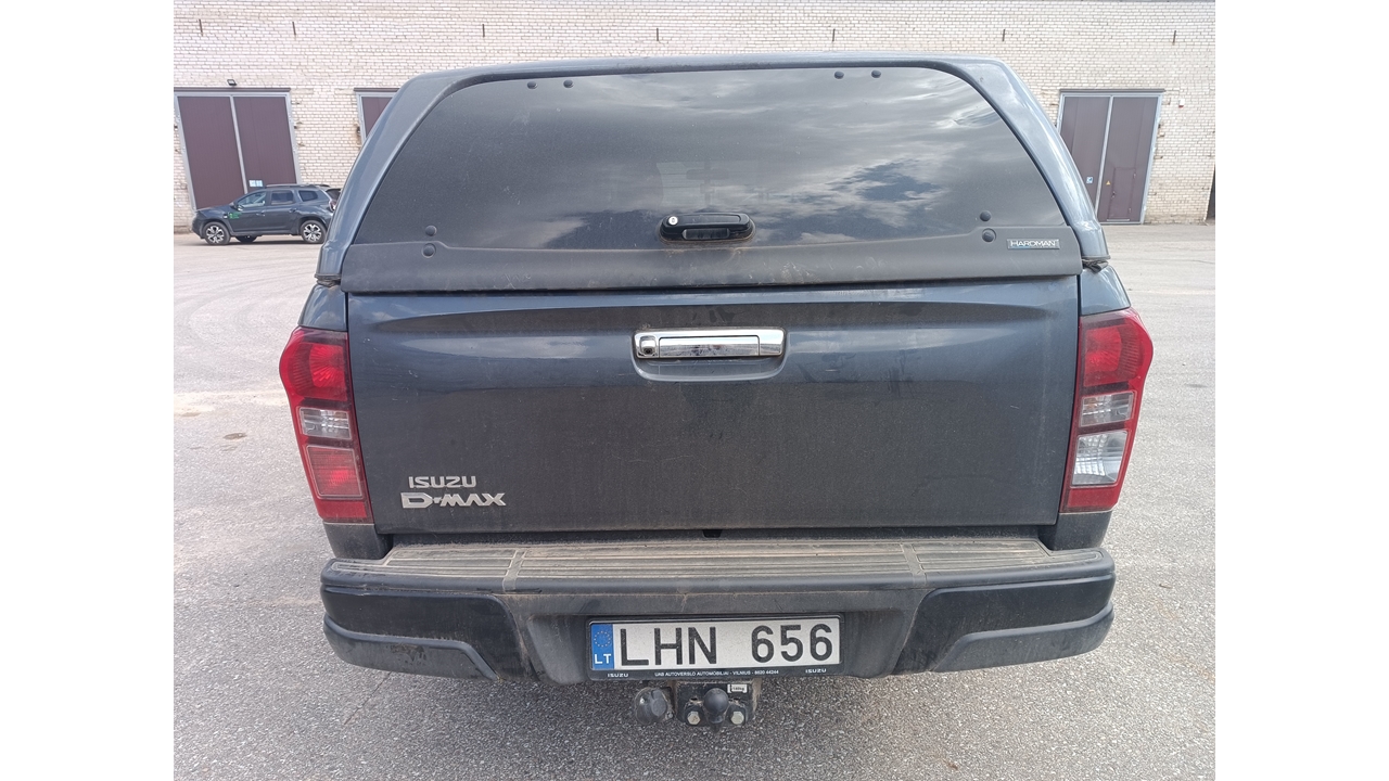 Lengvasis automobilis ISUZU	D-MAX Inv. nr. 12300000021 Traktoriai, savaeigės mašinos, priekabos, puspriekabės 7