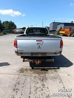 Traktoriai, savaeigės mašinos, priekabos, puspriekabės - Lengvasis automobilis MITSUBISHI L200 Inv. nr. 35-1-24-48