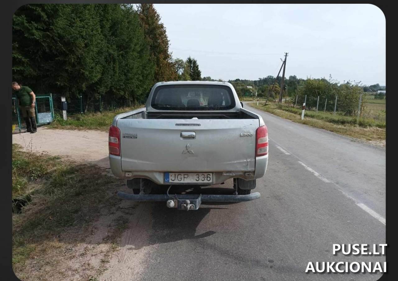 MITSUBISHI L200 Inv. Nr. 35-1-24-58 Traktoriai, savaeigės mašinos, priekabos, puspriekabės 9