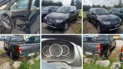 Traktoriai, savaeigės mašinos, priekabos, puspriekabės - Lengvasis automobilis MITSUBISHI L200 Inv. Nr. 33-124156