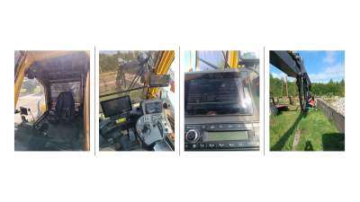 Traktoriaus aukcionas: Mekirtė ECO LOG 688, pradinė kaina 64920 EUR, registracija baigsis 2025-02-21