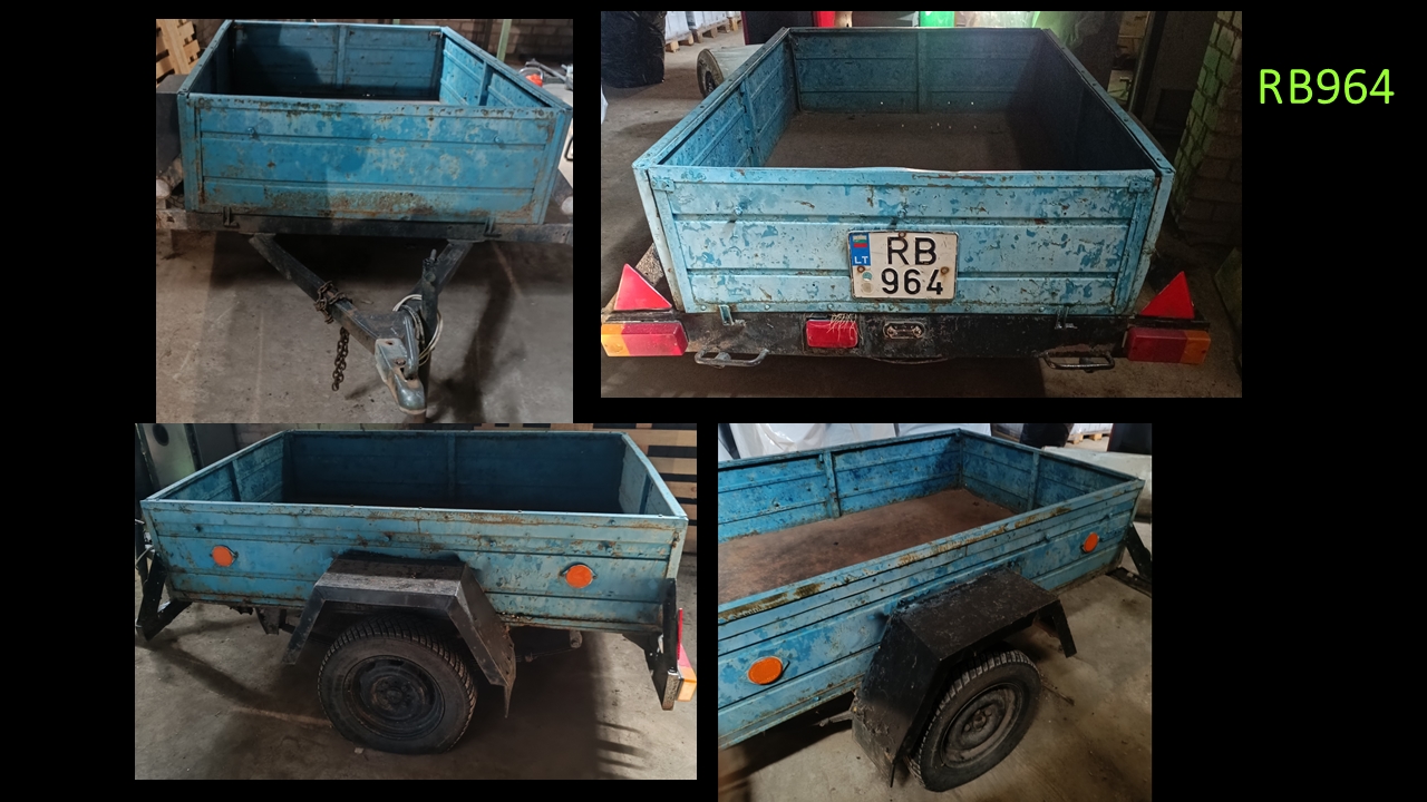 PRIEKABA BELAZ Inv. Nr. 404000006537 Traktoriai, savaeigės mašinos, priekabos, puspriekabės 3