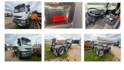 Vilkiko RENAULT KERAX 460.35 pardavimas aukcione 2025 kovoje pradine kaina 15043 EUR