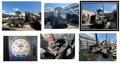 Traktorius LOGSET Medvežis aukcione pradedant 17008 EUR - Pakartotinis pardavimas