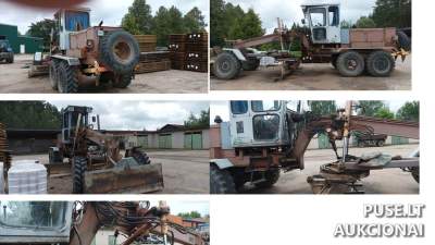 Parduodamas 2001 m. autogreideris DZ 180A Vilniaus r., pradinė kaina 4753 EUR