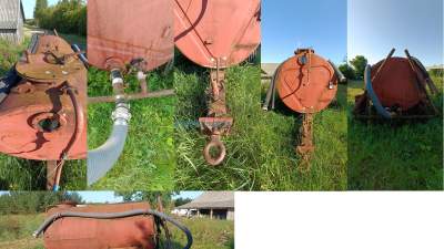 Cisterninė puspriekabė BY-3A-1 Akmenės rajone, pradinė kaina 490 EUR, skelbimas VMU aukcione