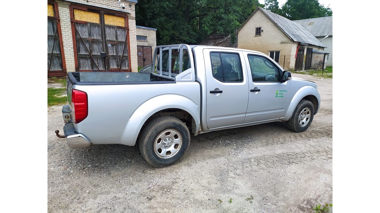 Lengvasis automobilis NISSAN NAVARA Inv. nr. 09-16-03-000527 Traktoriai, savaeigės mašinos, priekabos, puspriekabės 5