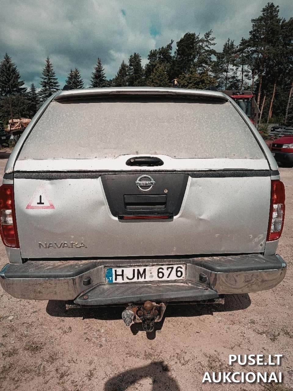 Lengvasis automobilis NISSAN NAVARA Inv. nr. 42-1106212 Traktoriai, savaeigės mašinos, priekabos, puspriekabės 10