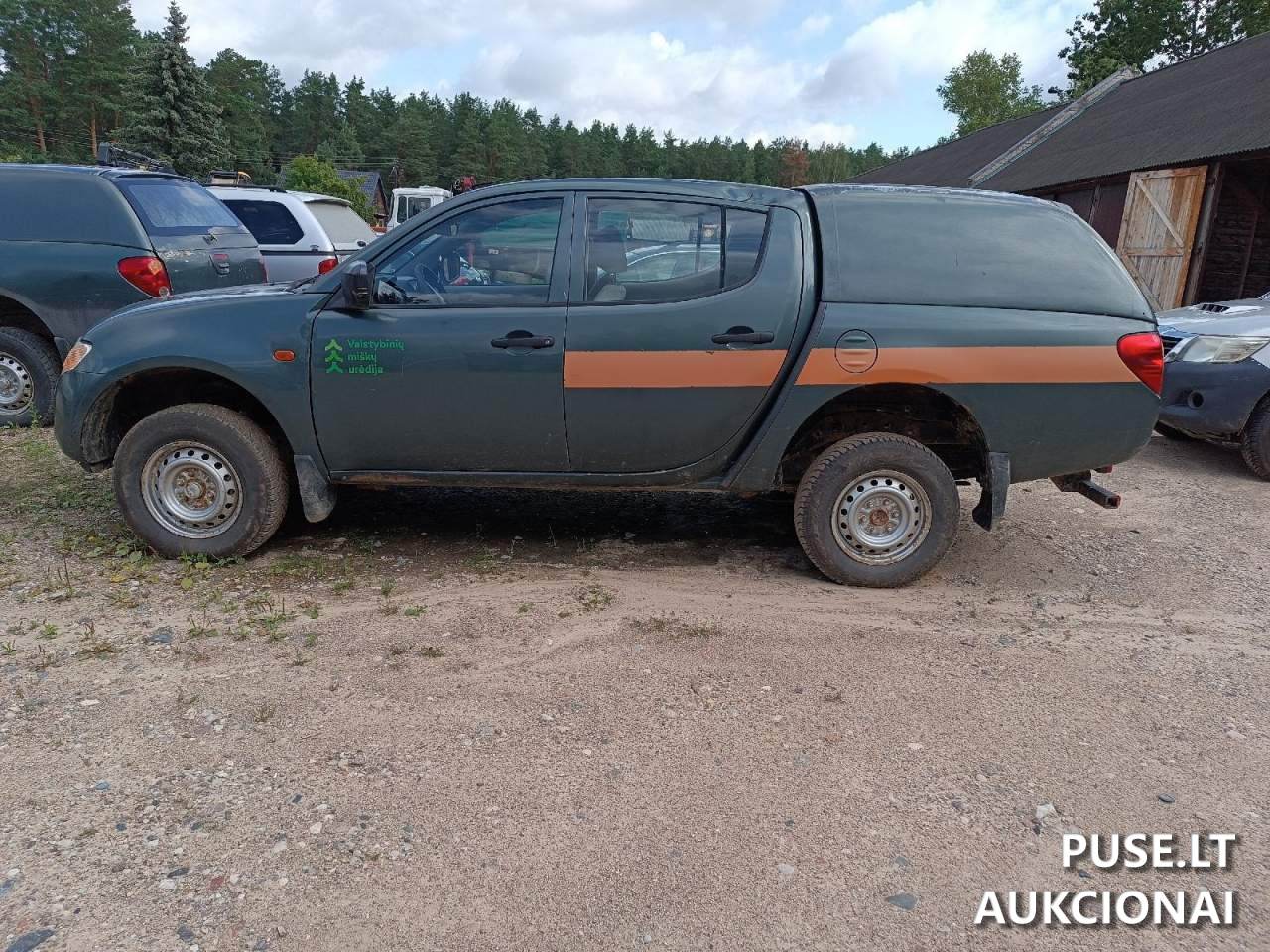 Lengvasis automobilis MITSUBISHI L200 Inv. nr. 06-03-74 Traktoriai, savaeigės mašinos, priekabos, puspriekabės 9