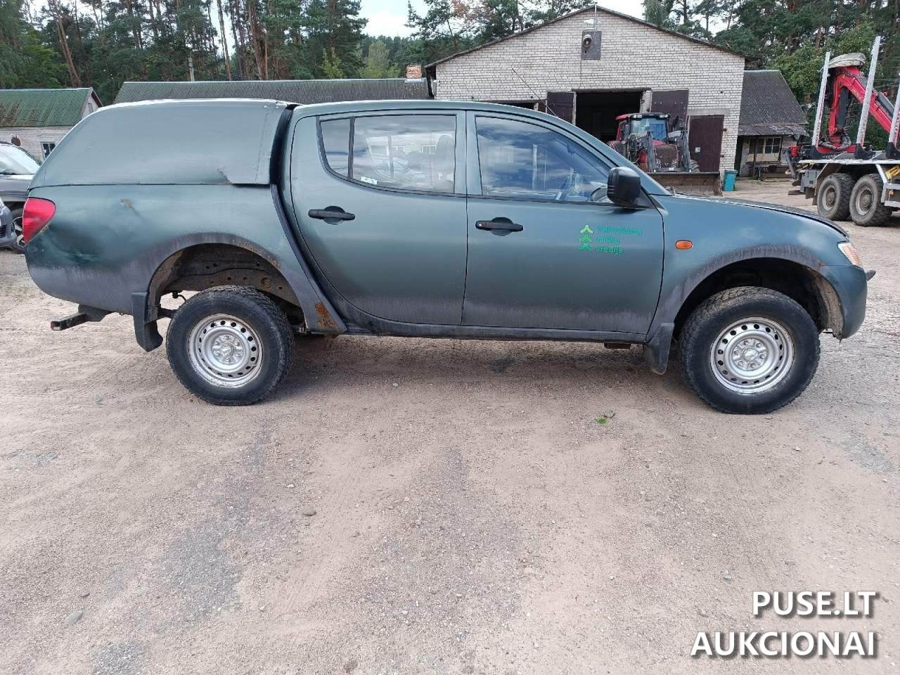 Lengvasis automobilis MITSUBISHI L200 Inv. Nr. 06-03-73 Traktoriai, savaeigės mašinos, priekabos, puspriekabės 6