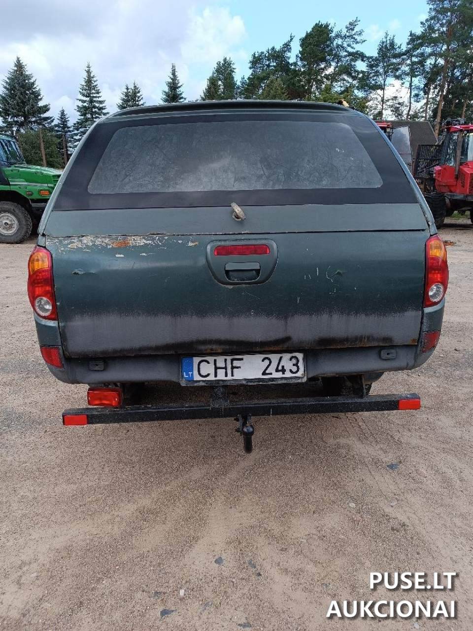 Lengvasis automobilis MITSUBISHI L200 Inv. Nr. 06-03-73 Traktoriai, savaeigės mašinos, priekabos, puspriekabės 7
