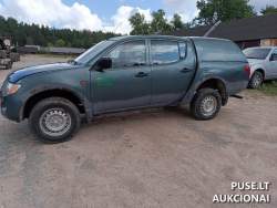 Traktoriai, savaeigės mašinos, priekabos, puspriekabės - Lengvasis automobilis MITSUBISHI L200 Inv. Nr. 06-03-73