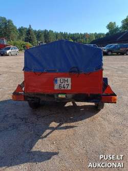 Traktoriai, savaeigės mašinos, priekabos, puspriekabės - Priekaba iki 0.75 t. BELAZ 81201 Inv. nr. 404000006537 06-03-60