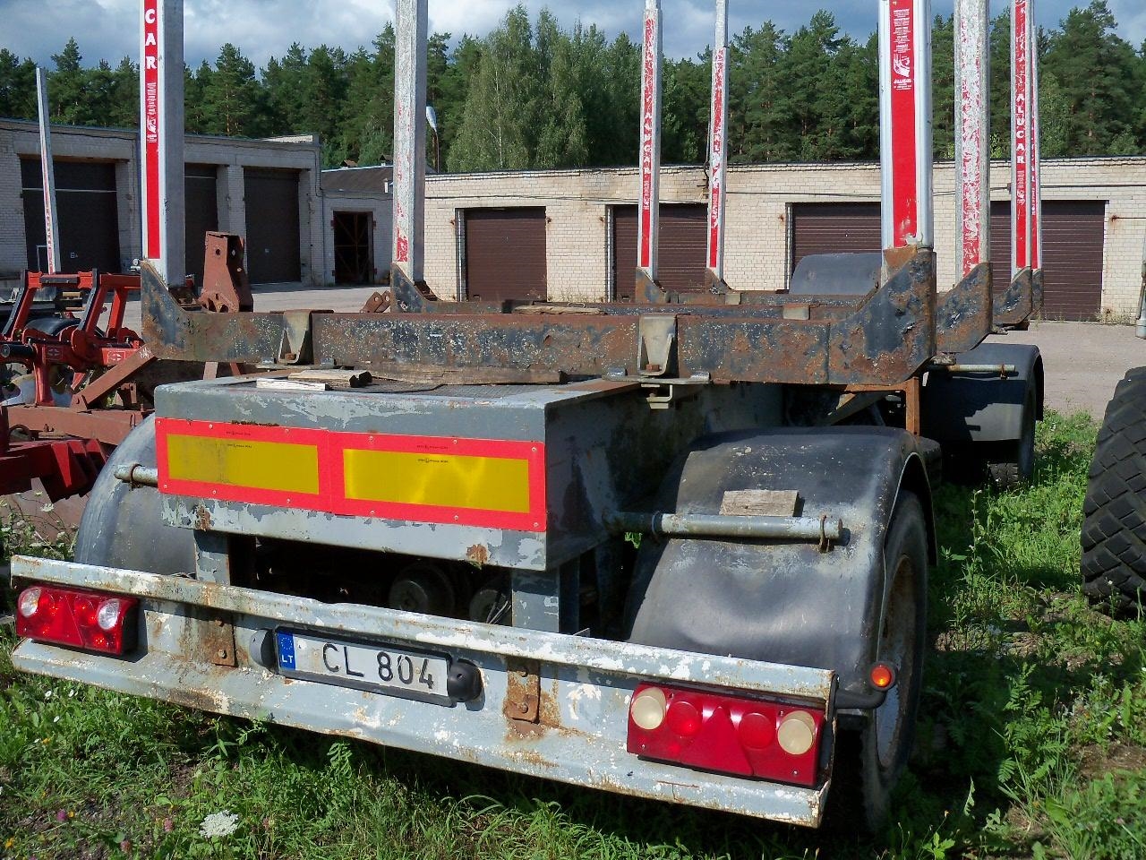 Miškovežio priekaba CAMRO	CP1323 Inv. nr. 05-0751 Traktoriai, savaeigės mašinos, priekabos, puspriekabės 6
