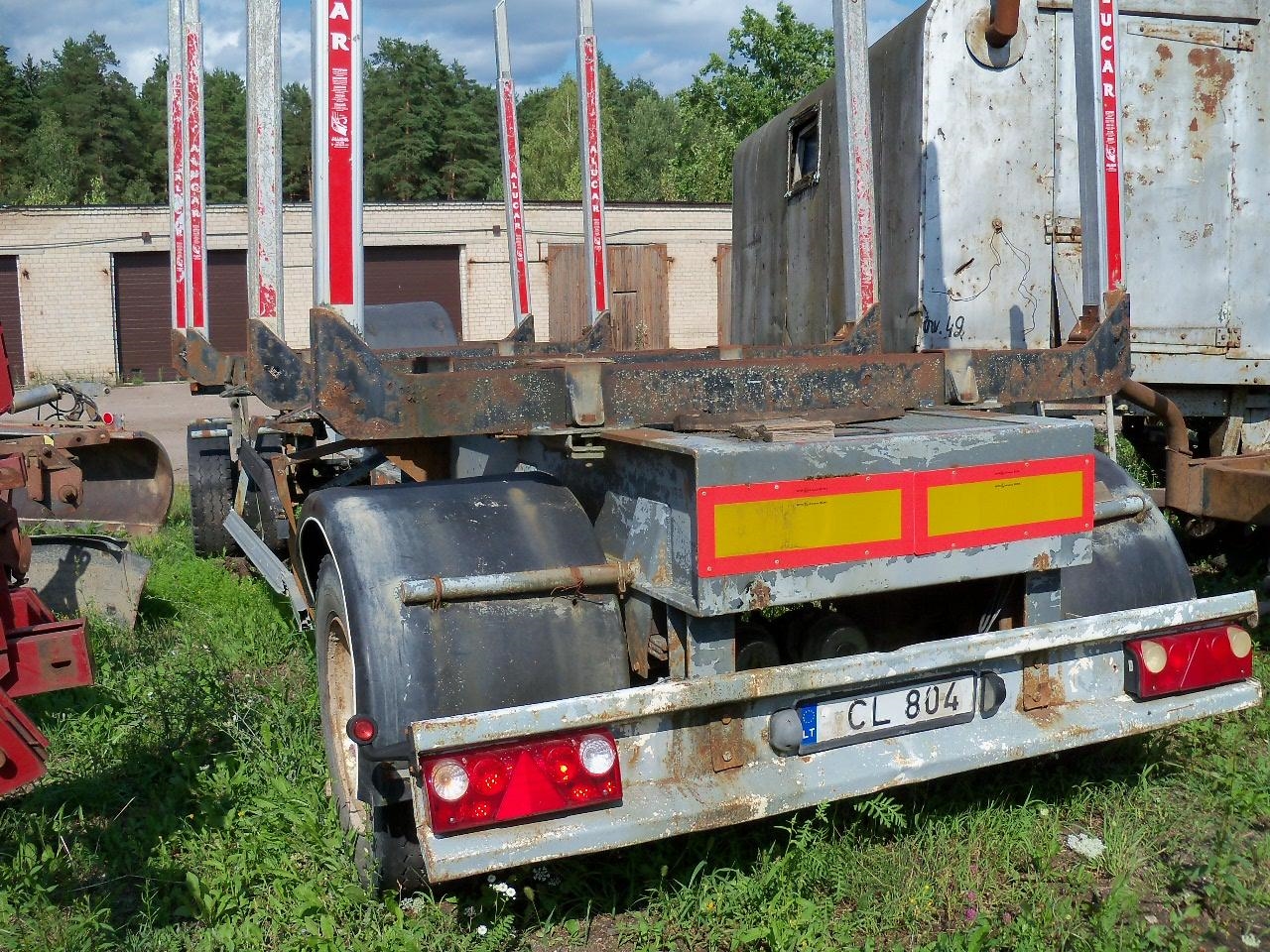 Miškovežio priekaba CAMRO	CP1323 Inv. nr. 05-0751 Traktoriai, savaeigės mašinos, priekabos, puspriekabės 7