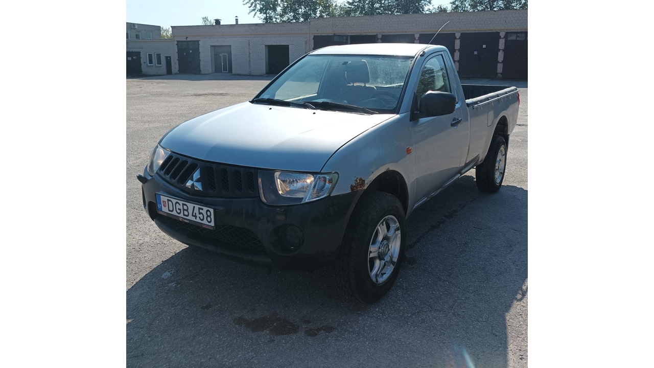 Lengvasis automobilis Mitsubishi L200 Inv. nr. 03-2146 Traktoriai, savaeigės mašinos, priekabos, puspriekabės 3