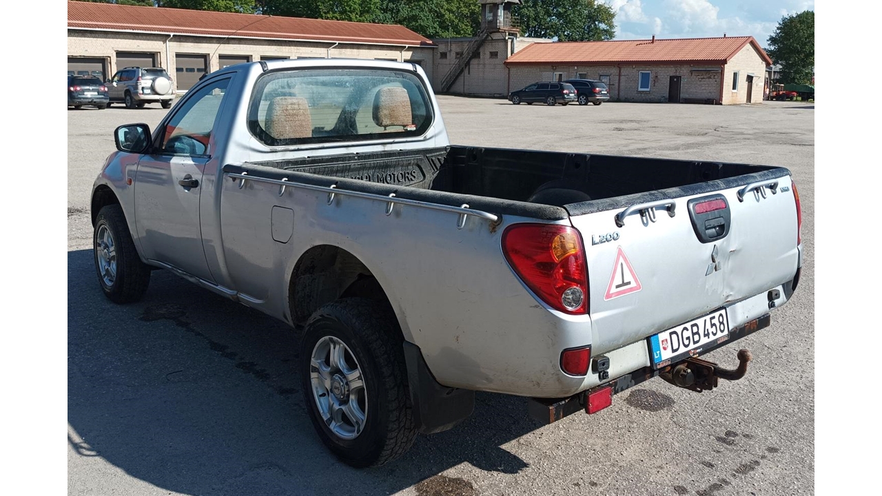 Lengvasis automobilis Mitsubishi L200 Inv. nr. 03-2146 Traktoriai, savaeigės mašinos, priekabos, puspriekabės 6