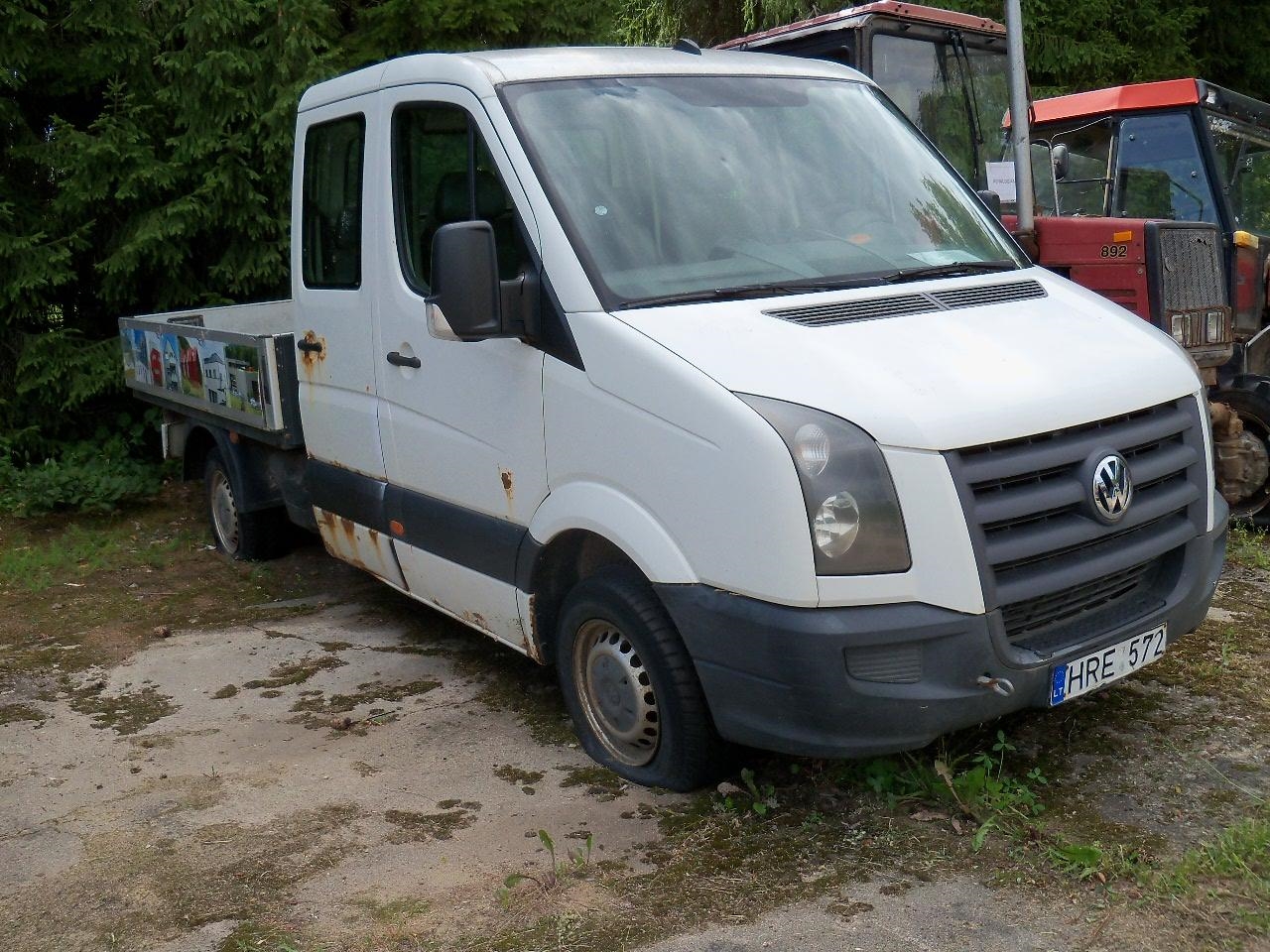 Lengvasis automobilis VOLKSWAGEN	CRAFTER Inv. nr. 07-7158 Traktoriai, savaeigės mašinos, priekabos, puspriekabės 5