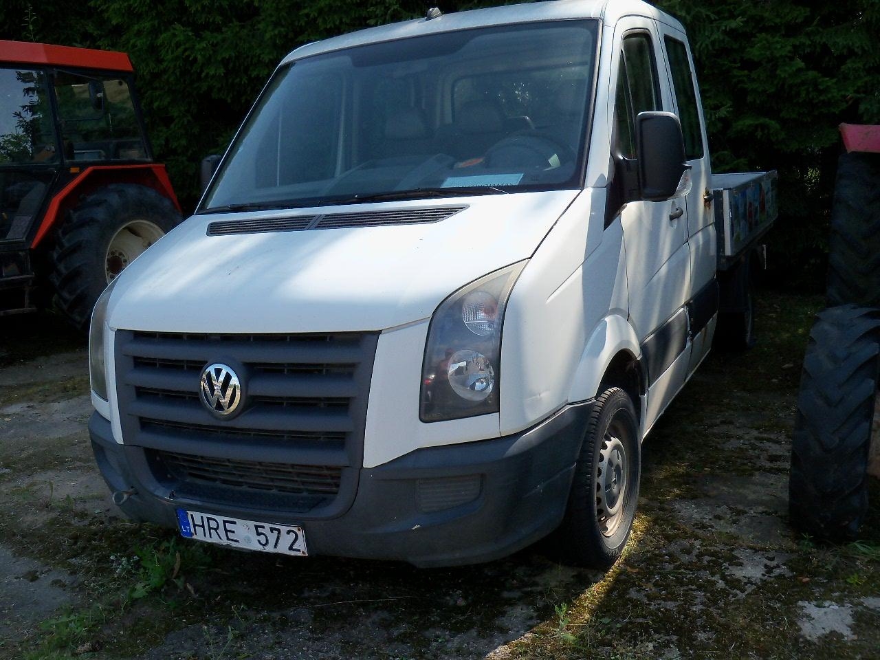 Lengvasis automobilis VOLKSWAGEN	CRAFTER Inv. nr. 07-7158 Traktoriai, savaeigės mašinos, priekabos, puspriekabės 6