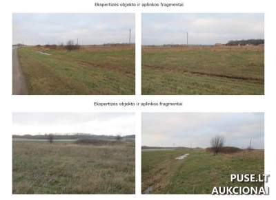 Žemės ūkio paskirties sklypas Klaipėdos rajone, Graudūšiuose, 0.95 ha, pradinė kaina 29600 EUR