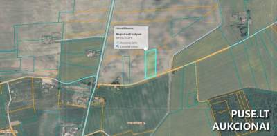 Žemės ūkio paskirties sklypo dalis Panevėžio rajone 245 EUR