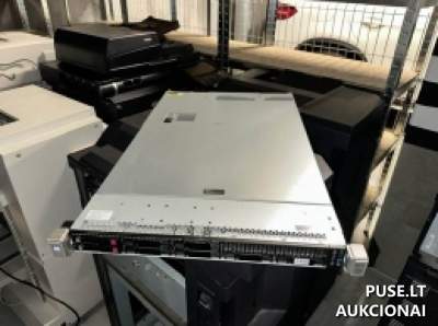 HP Proliant serverių rinkinys aukcione nuo 630 EUR - Intel Xeon, DDR4 atmintis