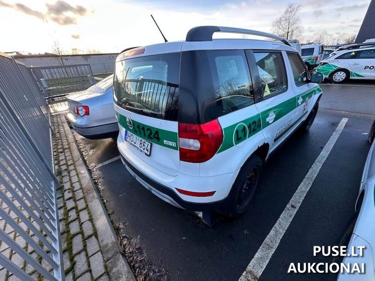 Škoda Yeti Keleivinis automobilis 8